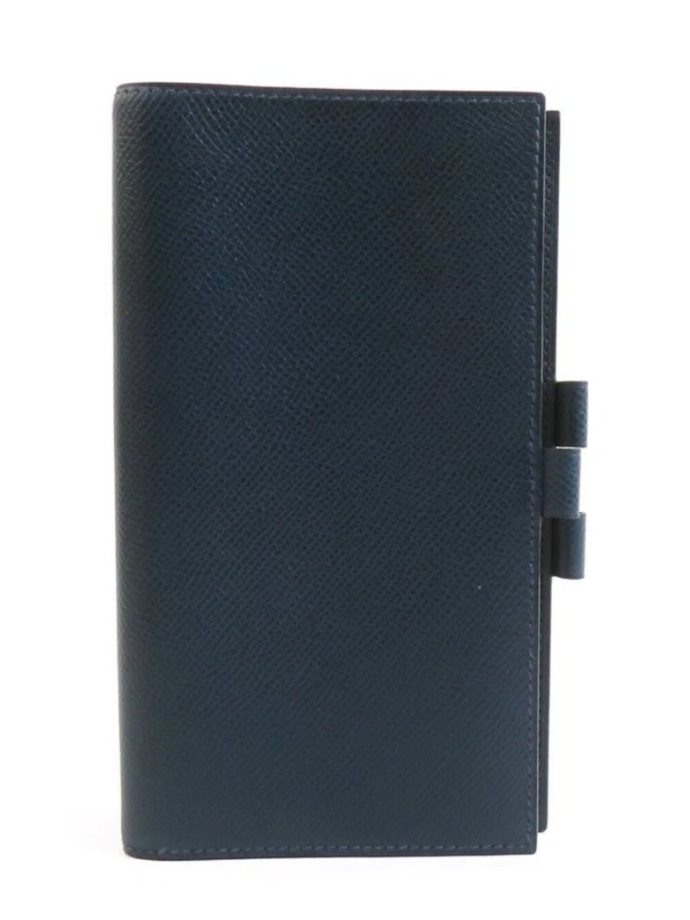 HERMES Agenda/Note Cover Navy Leather -
